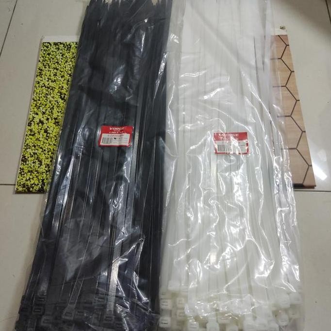 

Diskon! Kabel Ties Nylon 50cm x 6mm Cable Tie Besar Murah Isi 100pcs