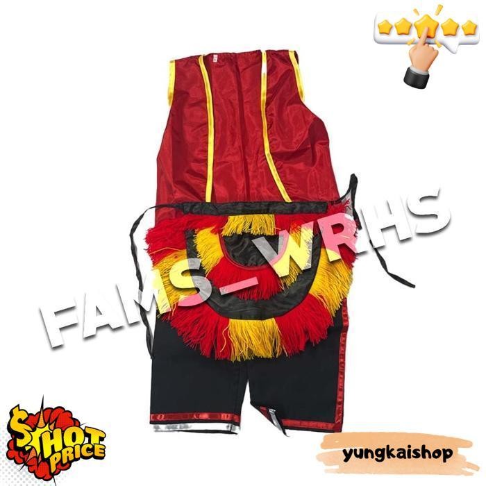 Baju Setelan Ganongan Anak Dewasa Celana Rompi Ganongan Dan Jaranan Kesenian