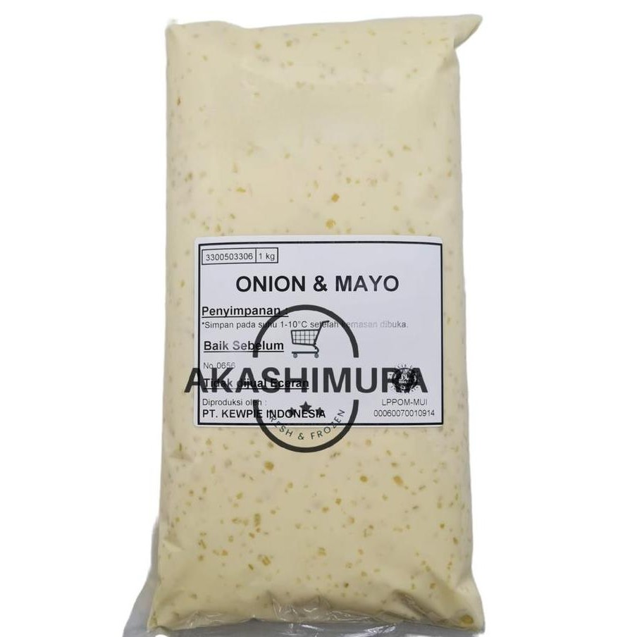 

Tersedia Kewpie Onion Mayo 1Kg Saus Mayonais Bawang Gurih untuk Roti & Salad