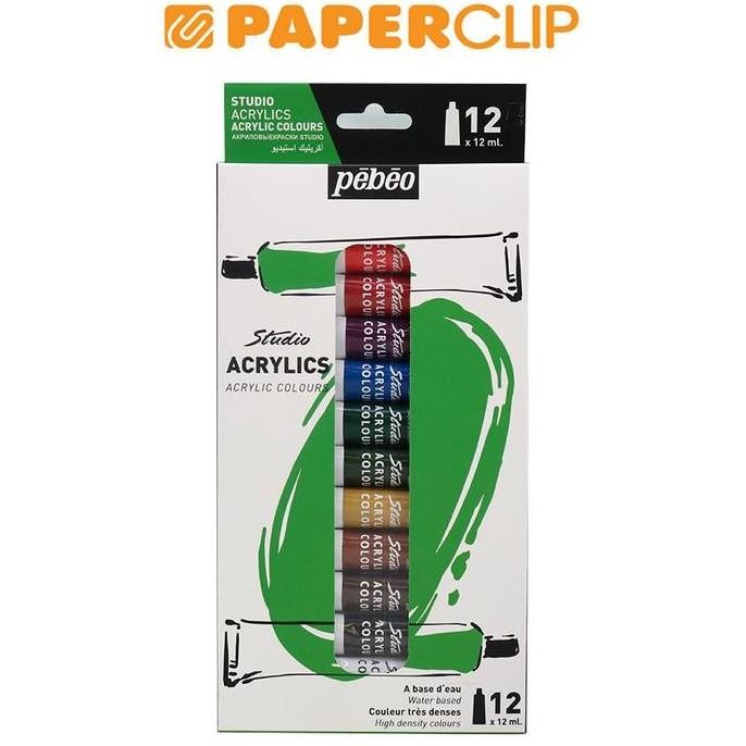 

TERBARU - CAT ACRYLIC PEBEO STUDIO 12 TUBE 12ml 668700