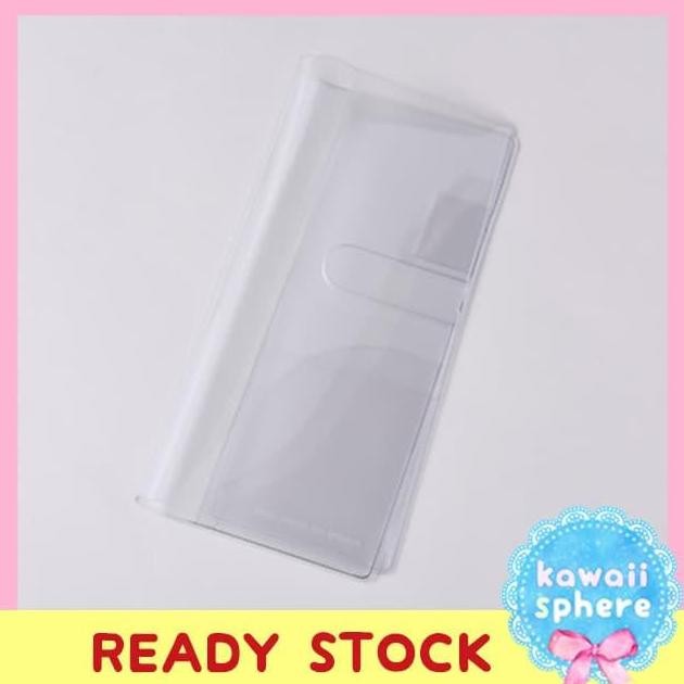 

Tersedia Hobonichi Cover on Cover Clear Weeks Size Buku Harian Jepang Ready Stock