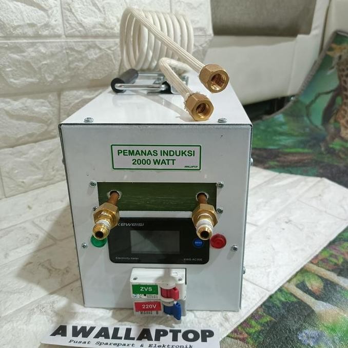 MESIN PEMANAS INDUKSI 2000W 2KW PELEBUR TEMBAGA PEMANAS BESI DLL ORIGINAL DAN TERPERCAYA