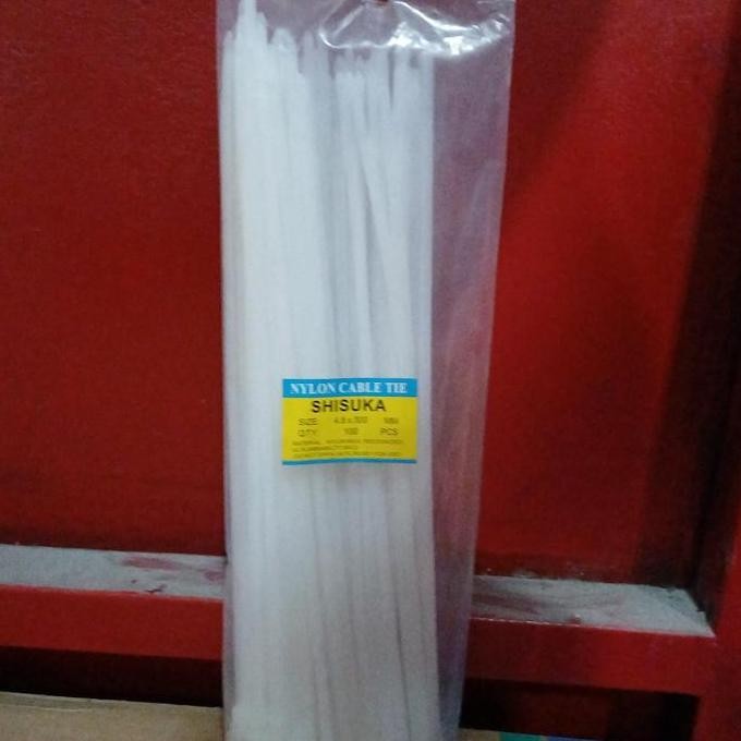 

Diskon! Kabel Ties 30cm Nylon Serbaguna - Cable Tie Kuat Isi 100pcs