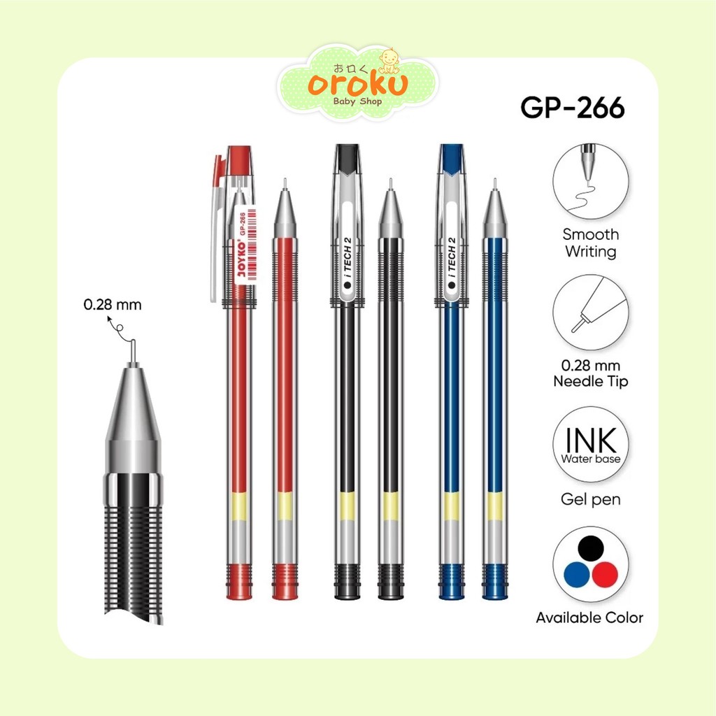 

JOYKO PULPEN GEL GP-266 ITECH / PULPEN / ALAT TULIS