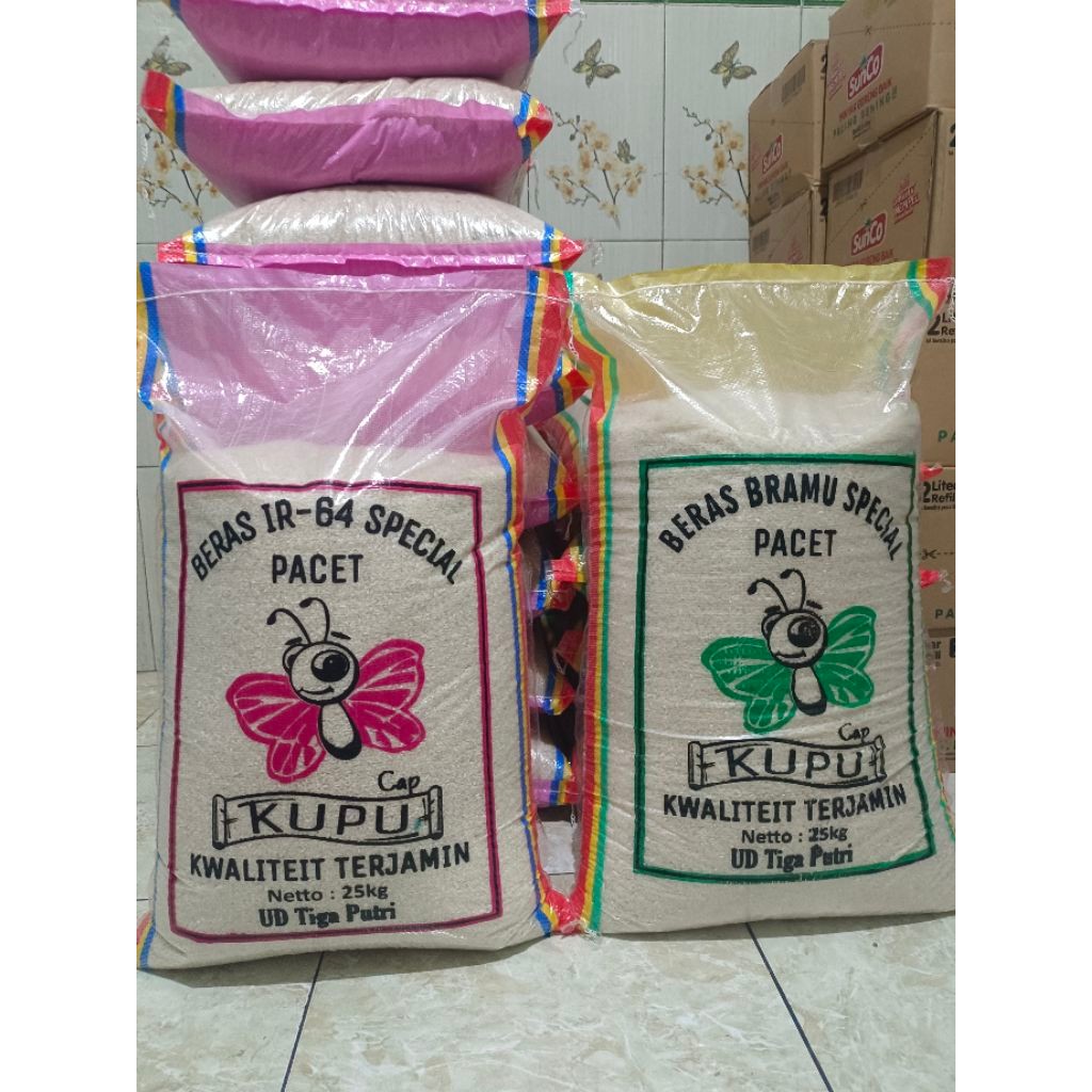 

Beras KUPU Kemasan 25Kg