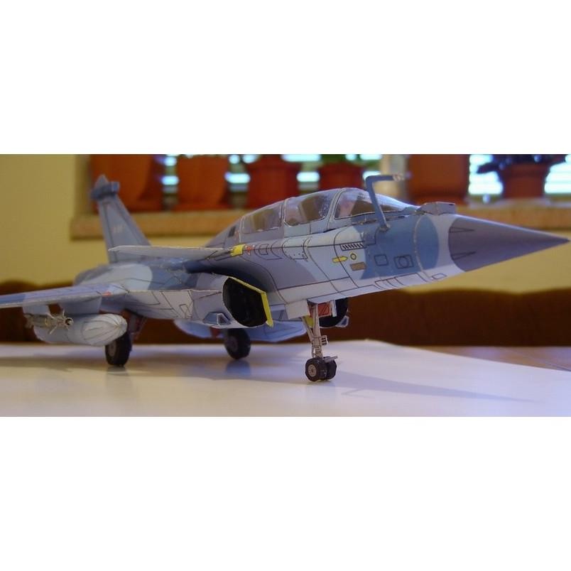 rq-56 Of14 DIY Miniatur Papercraft Pesawat Tempur Rafale B Termurah Sale