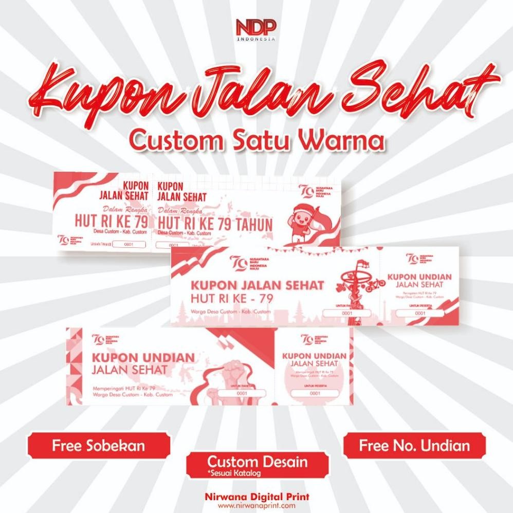 

PK32 fgk-45 PAKET KUPON JALAN SEHAT FREE DESAIN Original Berkualitas