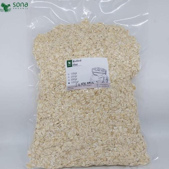 

(Allthebest) Natural Rolled Oat 1kg Australia - Roll Oat 1 kg - Gandum Utuh 1 kg
