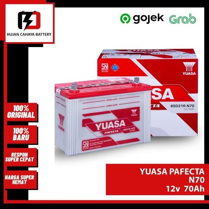 Aki Mobil YUASA PAFECTA N70 / N-70/ N70 - Aki MITSUBISHI L-300 DIESEL