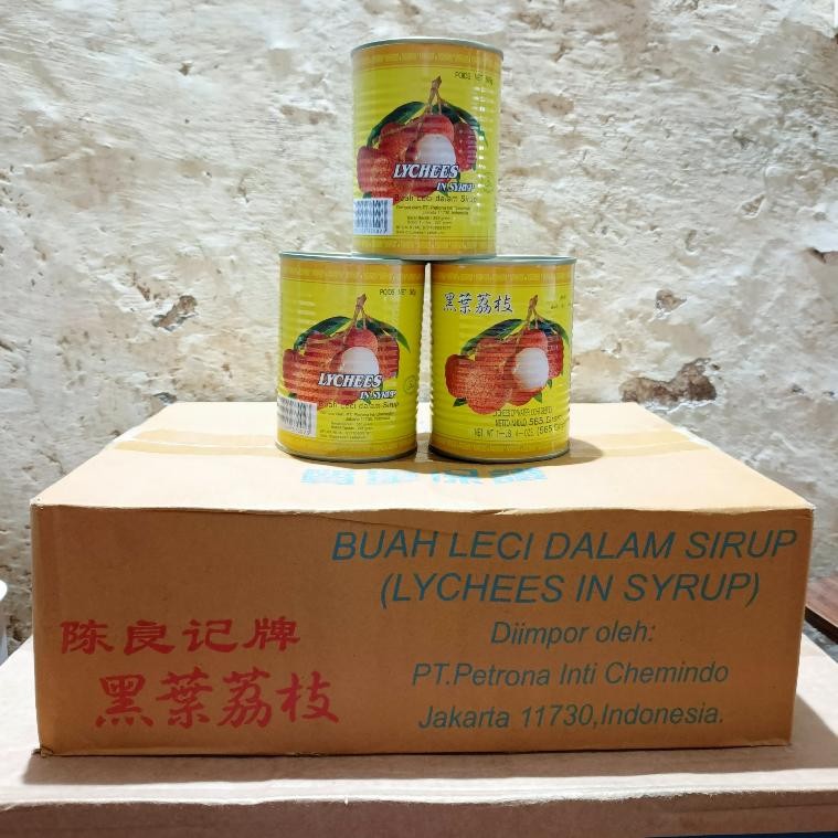 

Chen Liang Ji Lychee In Syrup Can - Leci Kaleng Chen Liang Ji Nd 565Gr 1 Dus Isi 12 Kaleng Terbaru