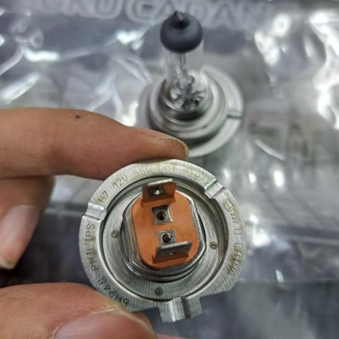 Bohlam H7 12V 55W Philips Asli Mitsubishi Kuda Lancer Galant