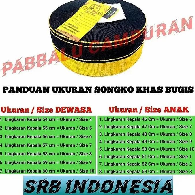 (Allthebest) Peci bugis Songko To Bone Songko Recca Kopiah Bugis Makassar