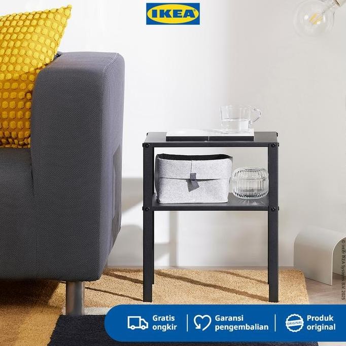 Ikea Knarrevik Meja Samping Tempat Tidur Bahan Baja 37X28 Cm