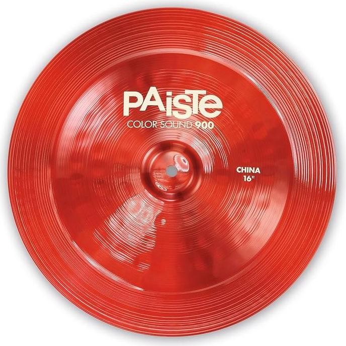 PAISTE CYMBAL COLOR SOUND 900 RED CHINA 16 INCH ORIGINAL DAN TERPERCAYA