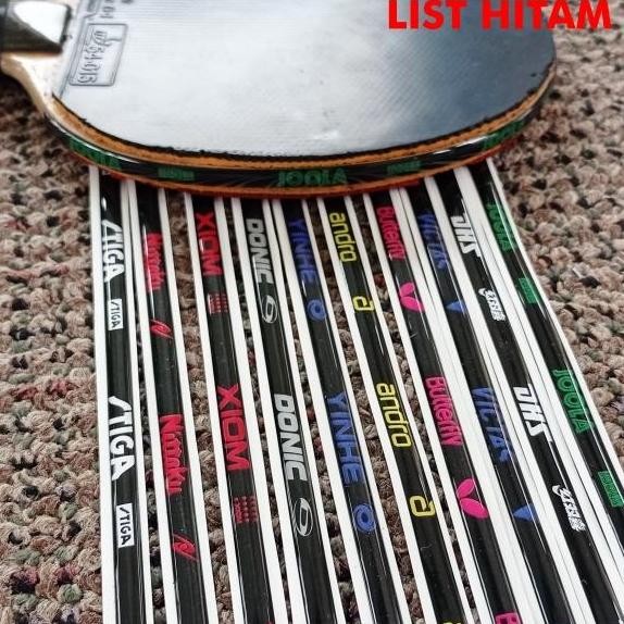 Side Tape Bet Pingpong Timbul Resin Tenis Meja Bat Lis Ping Pong Murah
