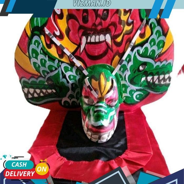 Barongan Devil/Barongan Devil Anak/Barongan Anak/Barongan Pentas Untuk Usia 2-6 Tahun Kesenian