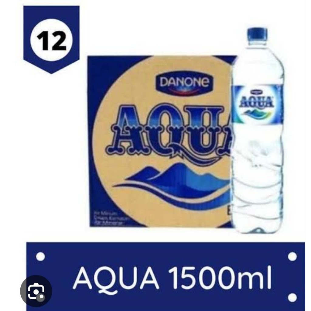 

Aqua gelas 330ml 600ml 1500ml isi 12 24 48 Box Karton Kardus