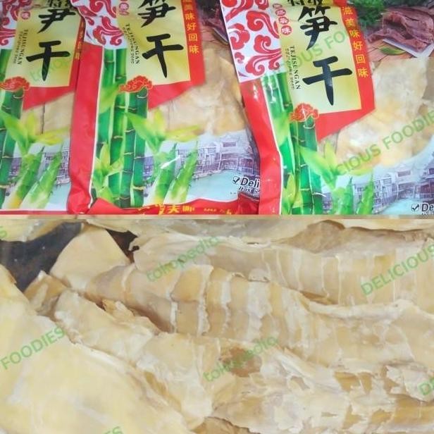 

Dried Bamboo Rebung Kering Sun Kua Rrt 250Gr