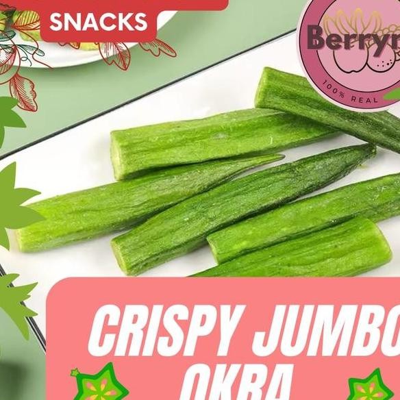

Berryna Cemilan Okra Sayur Kering Berryna Keripik Okra Garing 35G Sna Food Buah Kering Camilan Chips