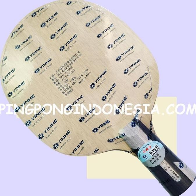 Yinhe Max 01 Penhold - Blade Kayu Pingpong Bat Bet Tenis Meja PLC Fiber Max01 Offensive Wood Max-01 