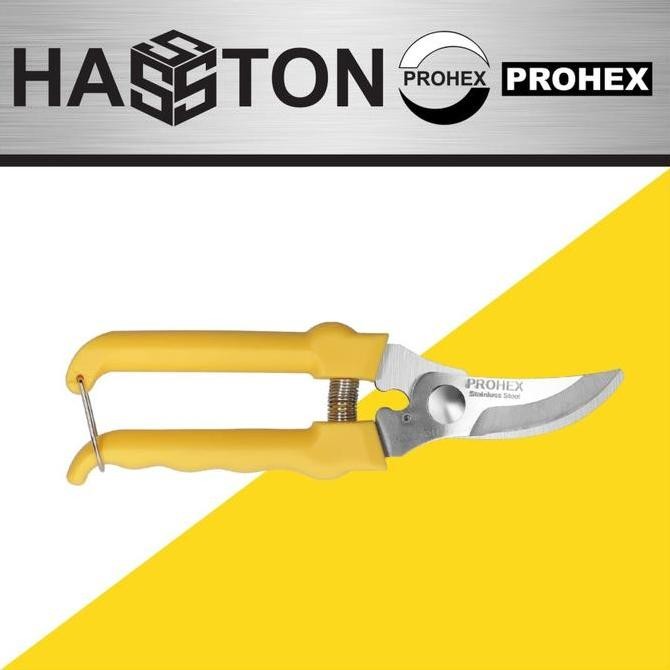 

Hasston Prohex Gunting Bunga Stainless Steel 1350-024 Pasti Promo