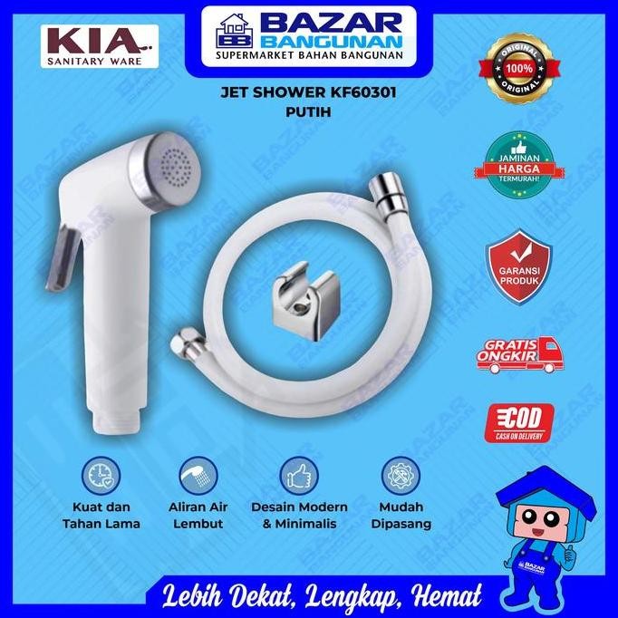 Kia - Bidet Spray Jet Shower Washer Kf 60301 Kf60301 White