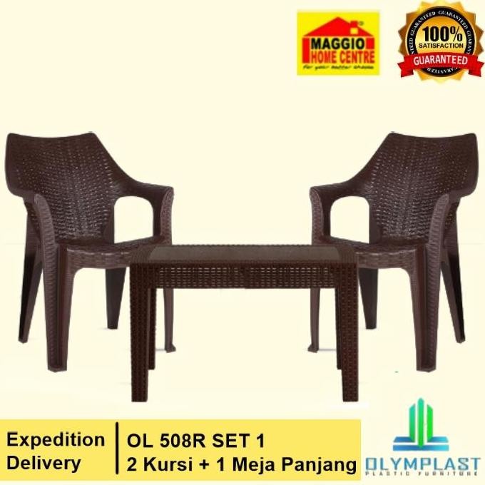 Kursi Teras Plastik - Kursi Plastik Teras - Ol 508R - Olymplast
