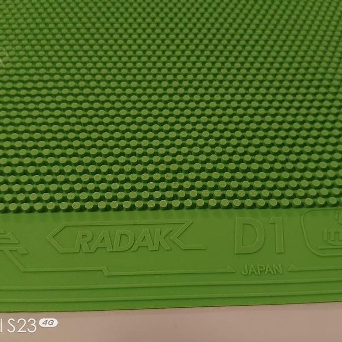 dawei radax D1 ox green/bintik panjang/karet bintik bertahan