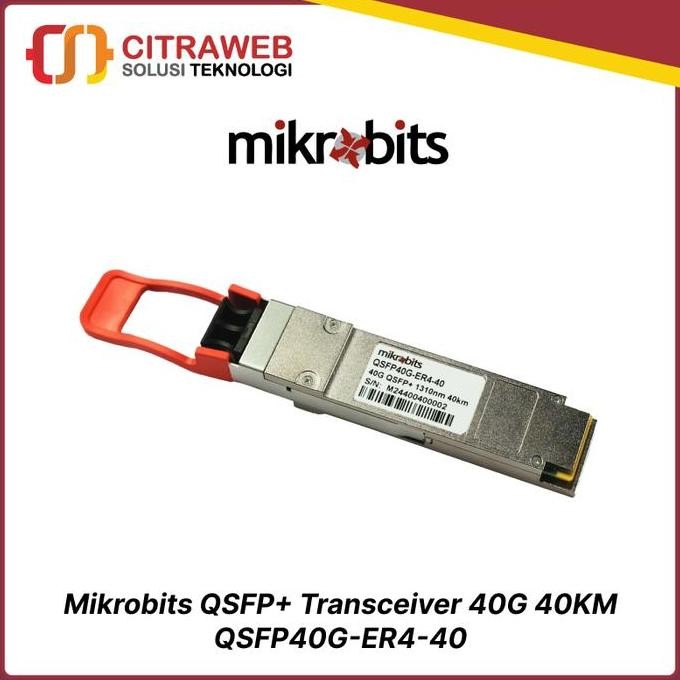 Mikrobits Qsfp+ Transceiver 40G 40Km Qsfp40G-Er4-40 Co