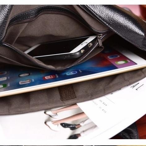 TWB tas kulit laptop - tas messenger kulit asli pria - tas kulit pria