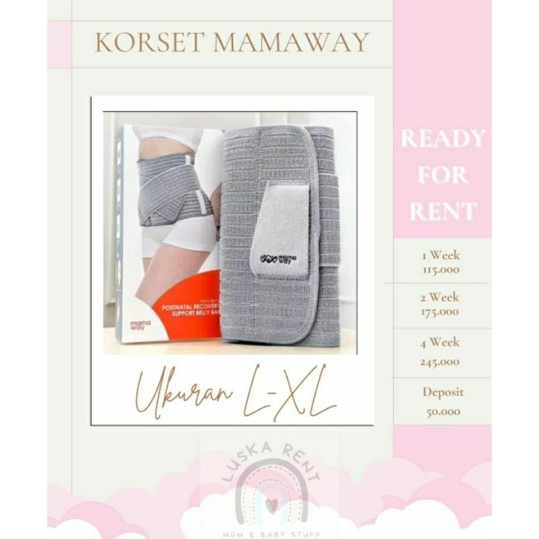 Terlaris Sewa Korset Mamaway Original 100% Dan Bisa Kirim Ke Seluruh Indonesia