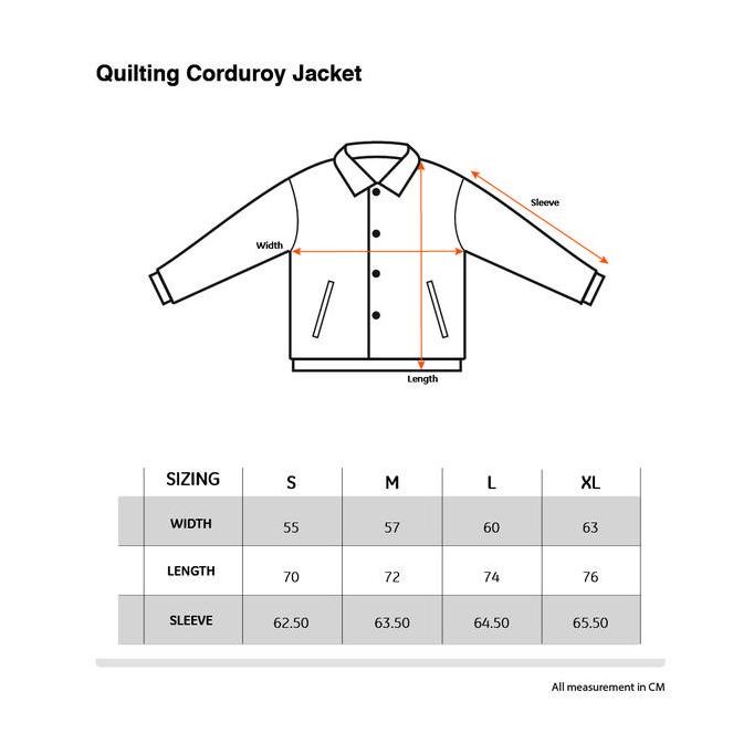 Promo 2046 - Jaket Quilting Corduroy - Jimmy And Martin