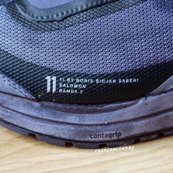 Murah 11 By Boris Bidjan Saberi X Salomon Bamba 2 High "Black Dye"