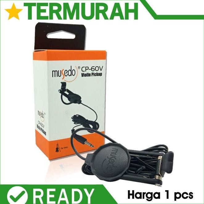 Cherub Wcp-60V Pickup Biola Violin Sepul Pick Up Portable Tempel Spul
