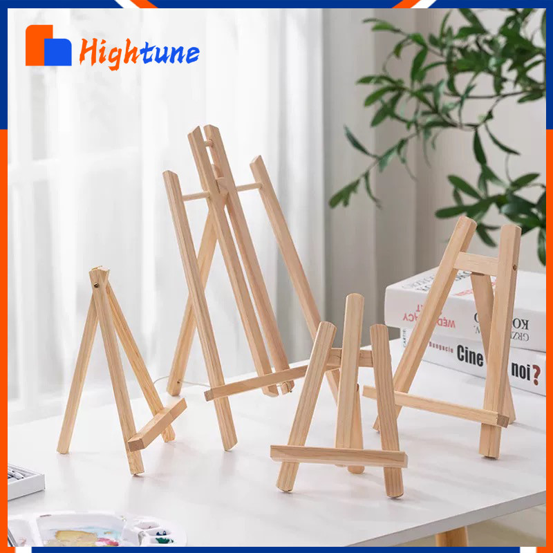 

Hightune 18x24cm Mini Easel Stand Tripod Kayu Holder Seni Dan Kerajinan Lukisan Stand Lukisan