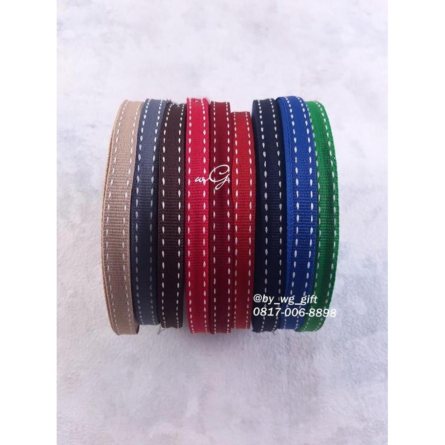 

Baru Pita Grosgrain Jahit Pinggir 1cm x 28.5 Yard Ribbon Unik & Eksklusif