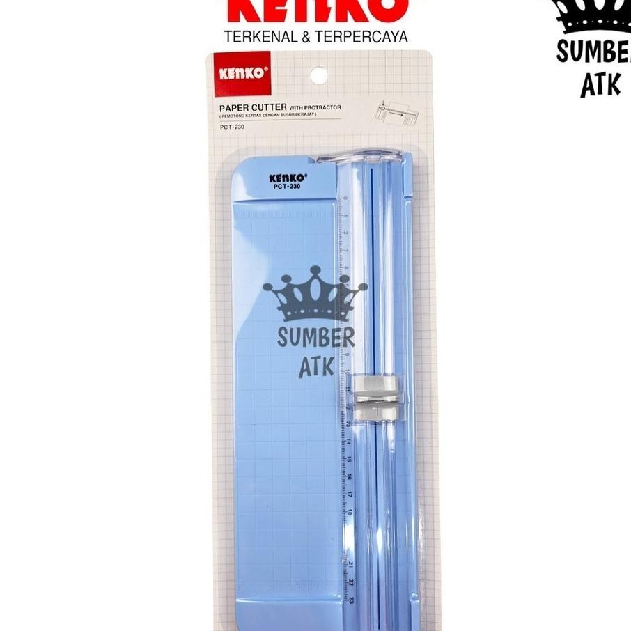 

Pemotong Kertas R Cutter With Protractor Pct230 Kenko