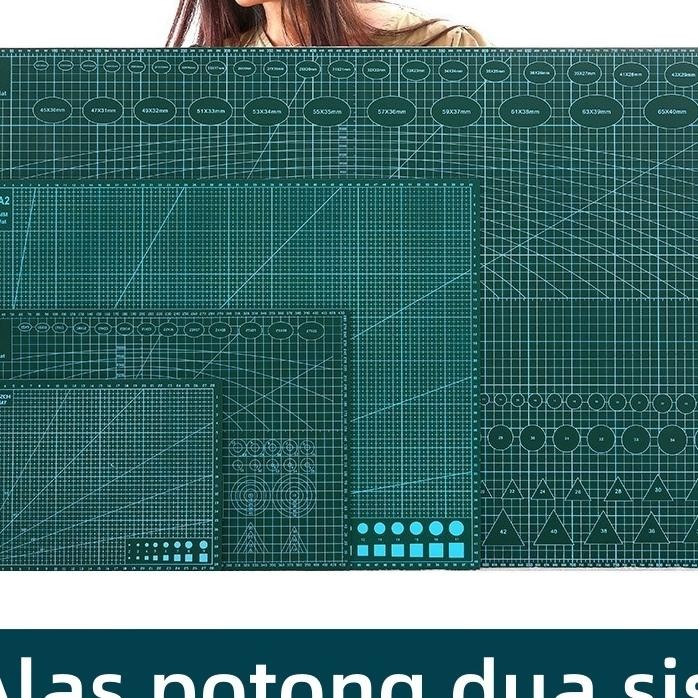 

Alas Cutting Mat Board A3 A4 A2 A1 Dua Sisi Papan Pvc Pemotong Pertas
