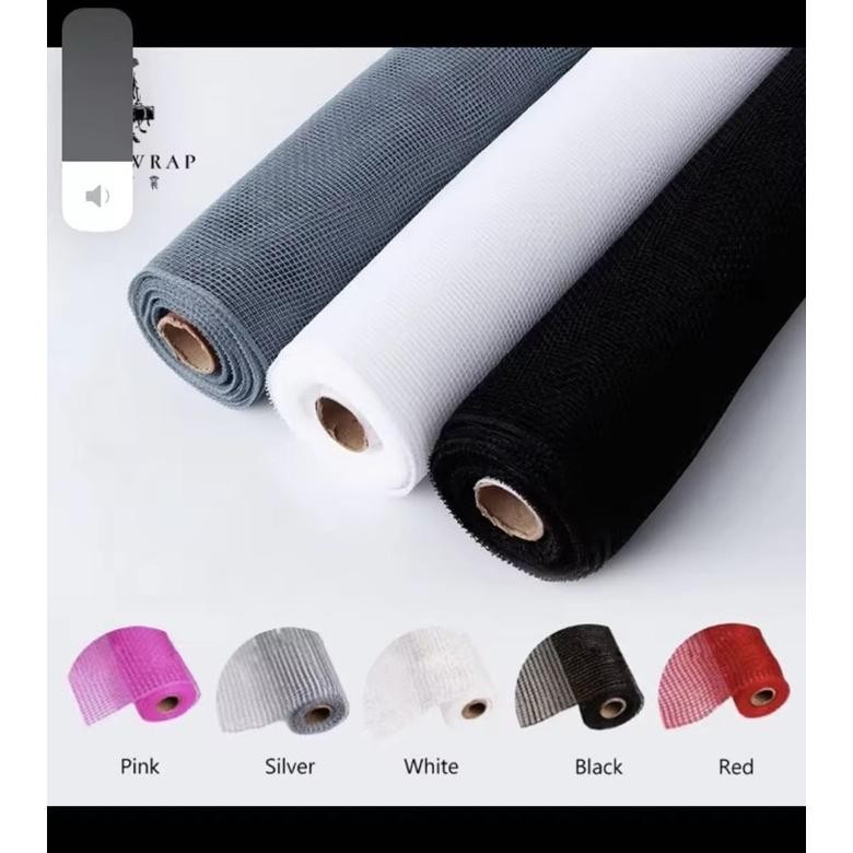 

Kertas Buket Jaring / Jaring Polyester Tile / Flowers Bouquet Roll aSt