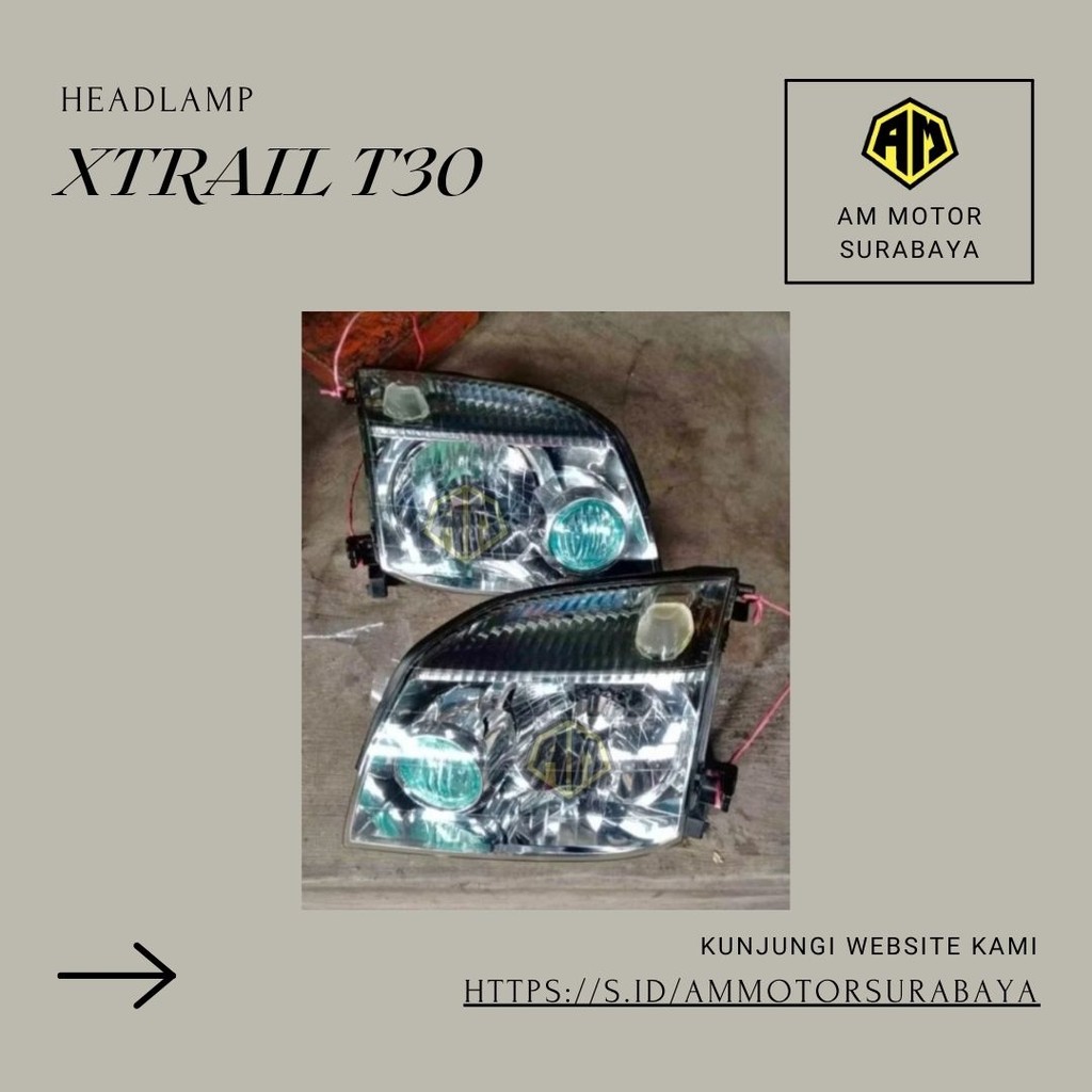 Headlamp XTRAIL T30
