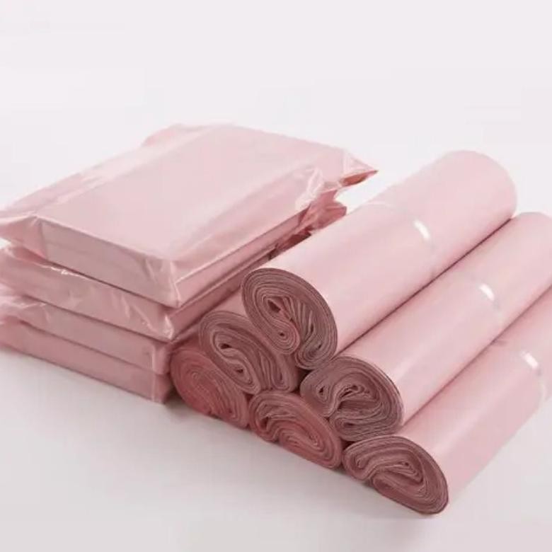 

Plastik Packing Polymailer Baby Pink Tebal Ga Mudah Sobek 30x40 35x45 Isi 10 Lembar aSt