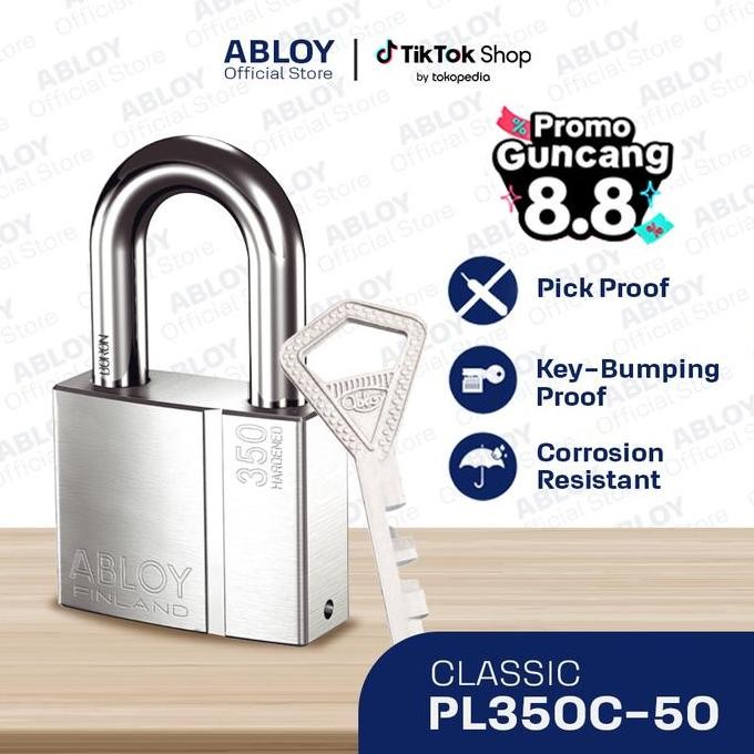 Abloy Gembok Padlock Classic  Pl350C/50