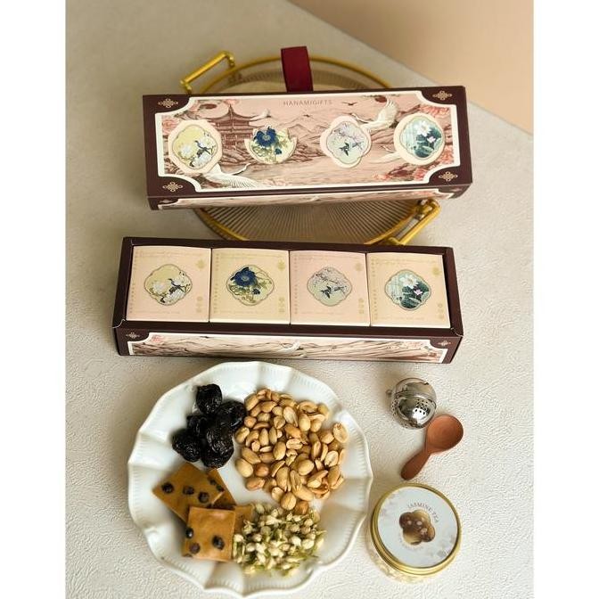 

Ready Eagle Hampers Imlek CNY 2025 Tea Gift Parcel Bingkisan Tahun Baru China