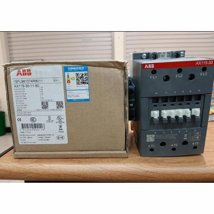 NEW kontaktor/contactor ABB AX115-30-11 55KW 220v
