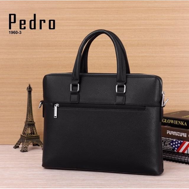 UT TERLARIS TAS KANTOR PRIA PEDRO 1960-3 // TAS LAPTOP SELEMPANG BISA JINJING IMPORT BEST SELLER