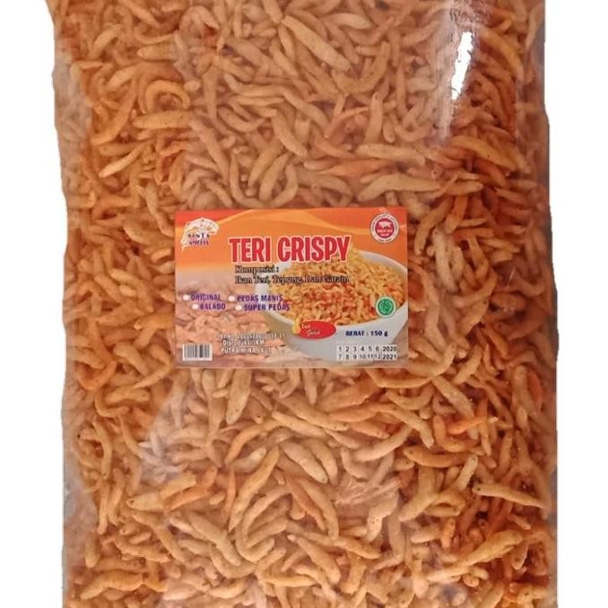 

(Allthebest) teri Krispi netto 1kg Teri Crispy Madura - Teri Crispy Cemilan