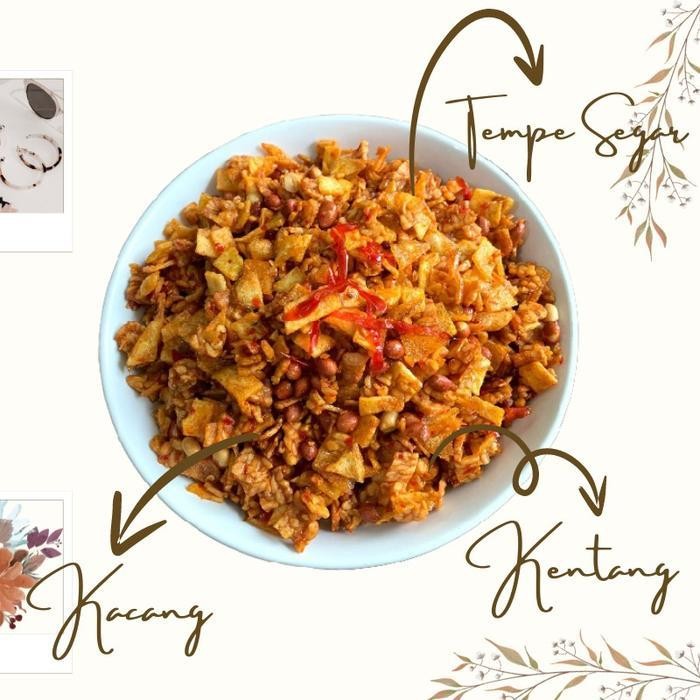 

Ccf Pawon Muw - Kering Tempe Kentang Kacang Orek Oreg Balado Pedas Manis Cocok Untuk Lauk Kering Dan Cemilan Snack