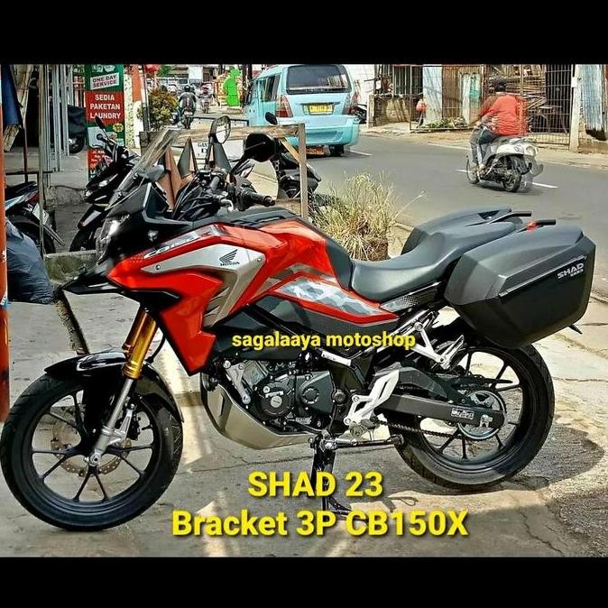 paket sidebox SHAD 23 SH23 bracket side box 3p Honda CB150X CB150 X