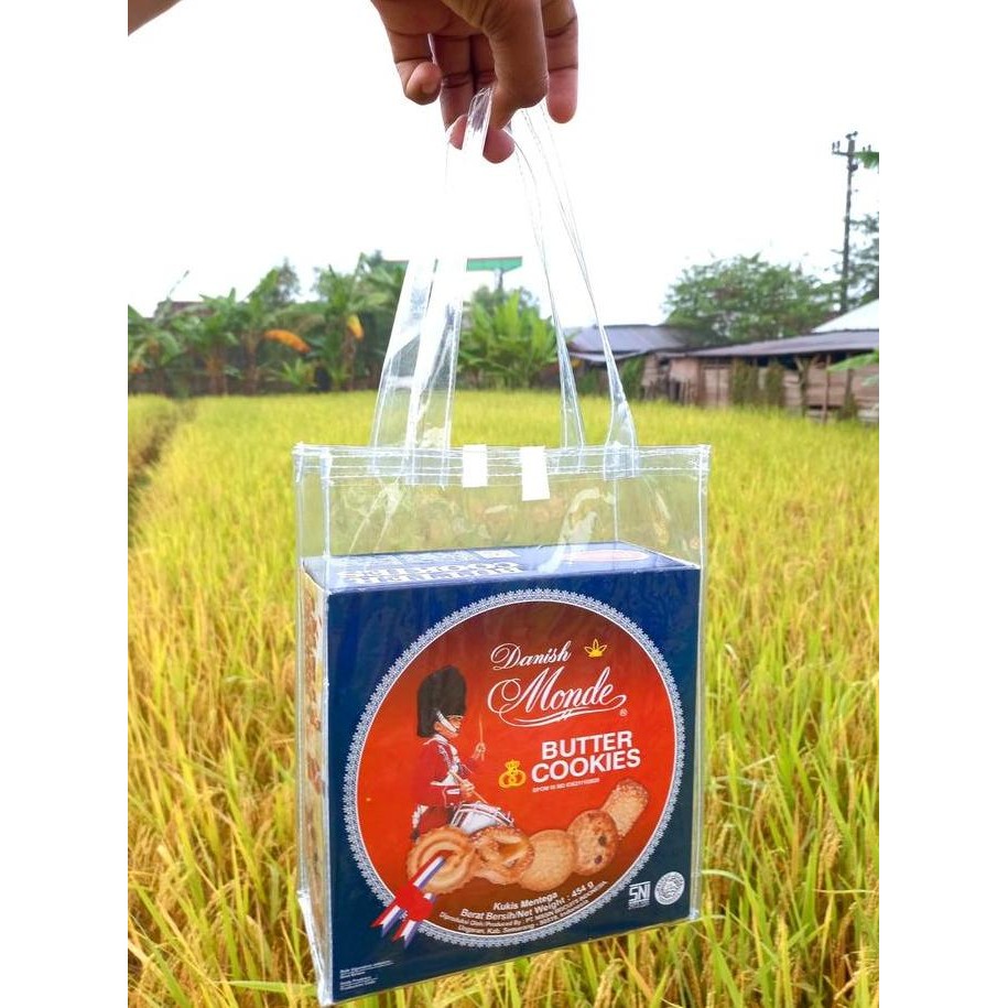 

Ready Tas Mika Souvenir Hampers Transparan 10 Pcs P20xL10xT25 Parcel Kado
