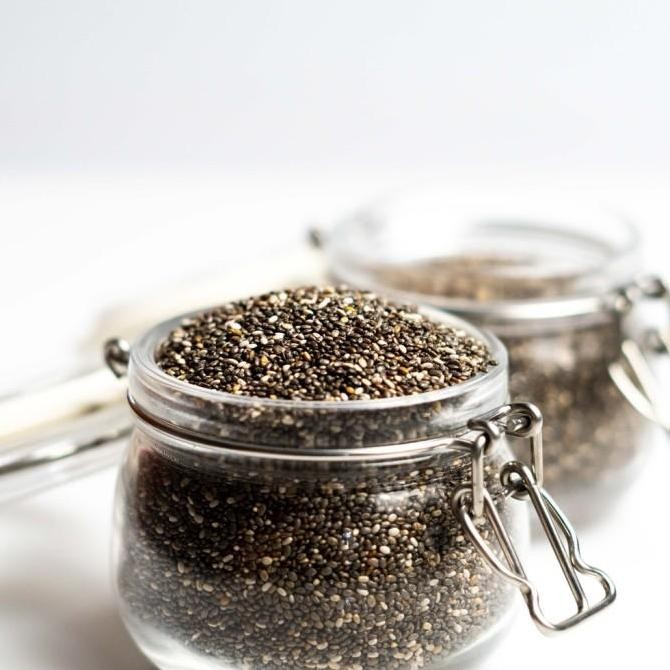 

(Allthebest) Chia Seed Mexico Organik 500 gram Biji Chia Hitam Premium